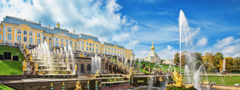 Beispielhafte Impression eines Stopps in St. Petersburg
