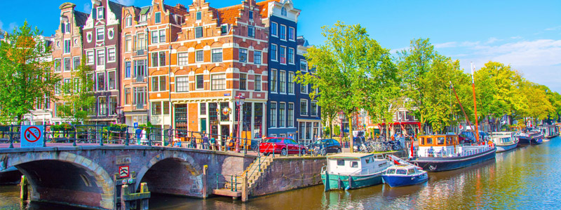 Beispielhafte Impression eines Stopps in Amsterdam