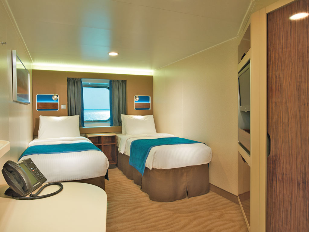 Norwegian Getaway - Außenkabine mit Fenster (nicht zu öffnen)