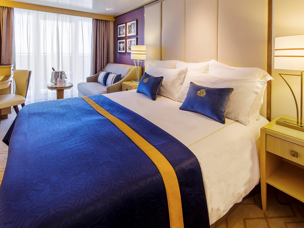 Queen Mary 2 - Britannia Club Balkonkabine
