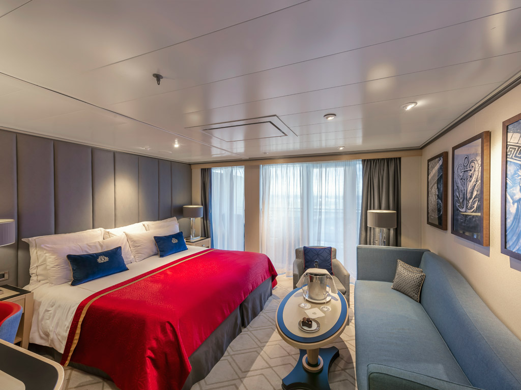 Queen Mary 2 - Princess Suite mit Balkon