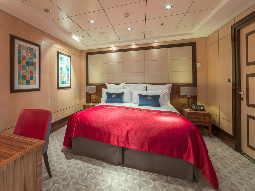 Queen Mary 2 - Queens Duplex Suite mit Balkon