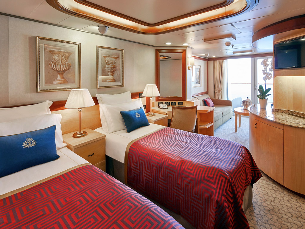 Queen Victoria - Princess Suite mit Balkon
