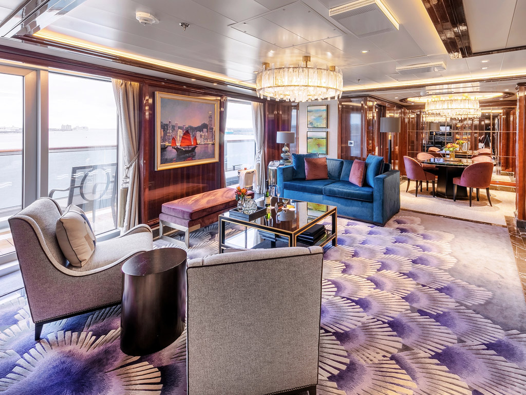 Queen Victoria - Queens Grand Suite mit Balkon