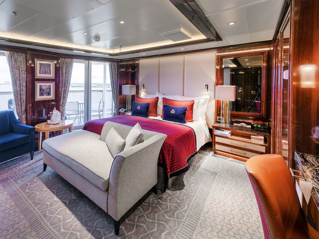 Queen Victoria - Queens Penthouse Suite mit Balkon