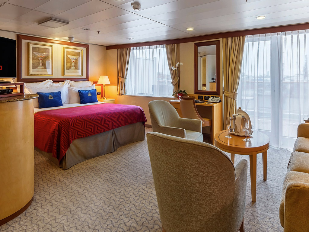 Queen Victoria - Queens Suite mit Balkon