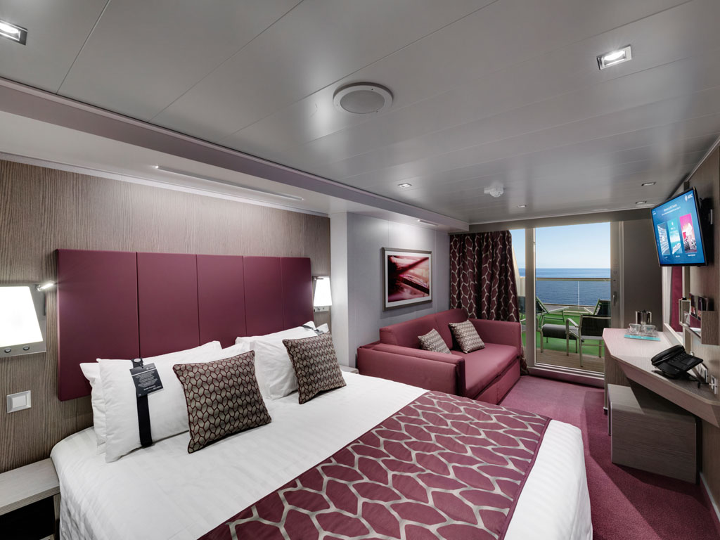 MSC Seaside - Aurea Junior-Suite mit Balkon
