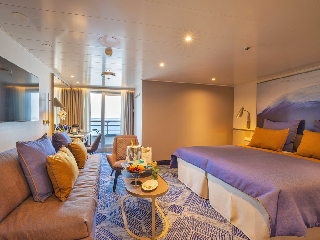 MS Amadea - Spa Junior Suite mit Balkon