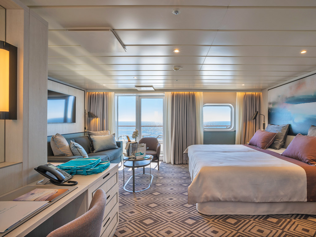 MS Amadea - Suite mit Balkon