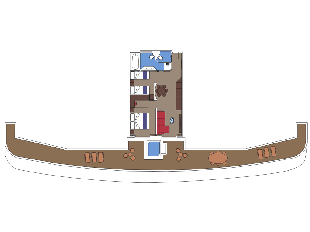 MSC Magnifica - Yacht Club Royal Suite mit Balkon