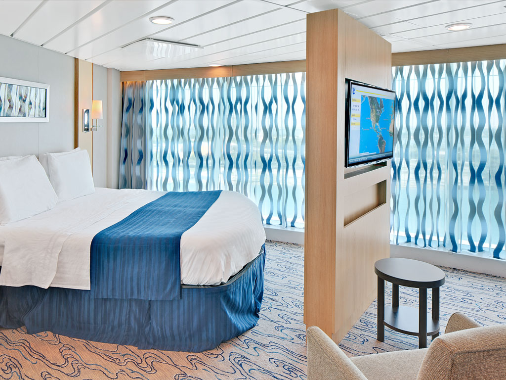 Adventure of the Seas - Panorama Suite mit Panoramafenster (nicht zu öffnen)