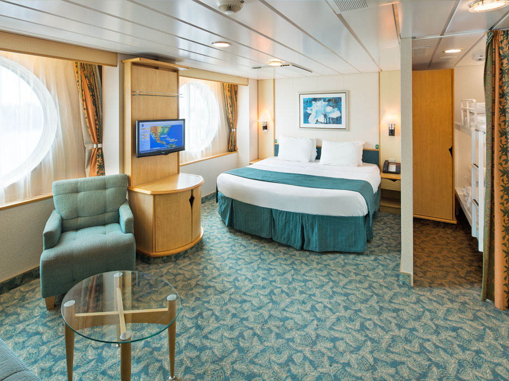 Freedom of the Seas - Sehr geräumige Außenkabine mit Fenster (nicht zu öffnen)