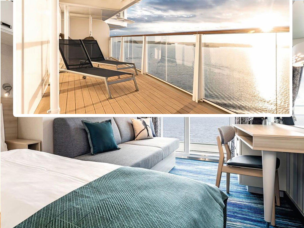 Mein Schiff 2 - Premium Verandakabine