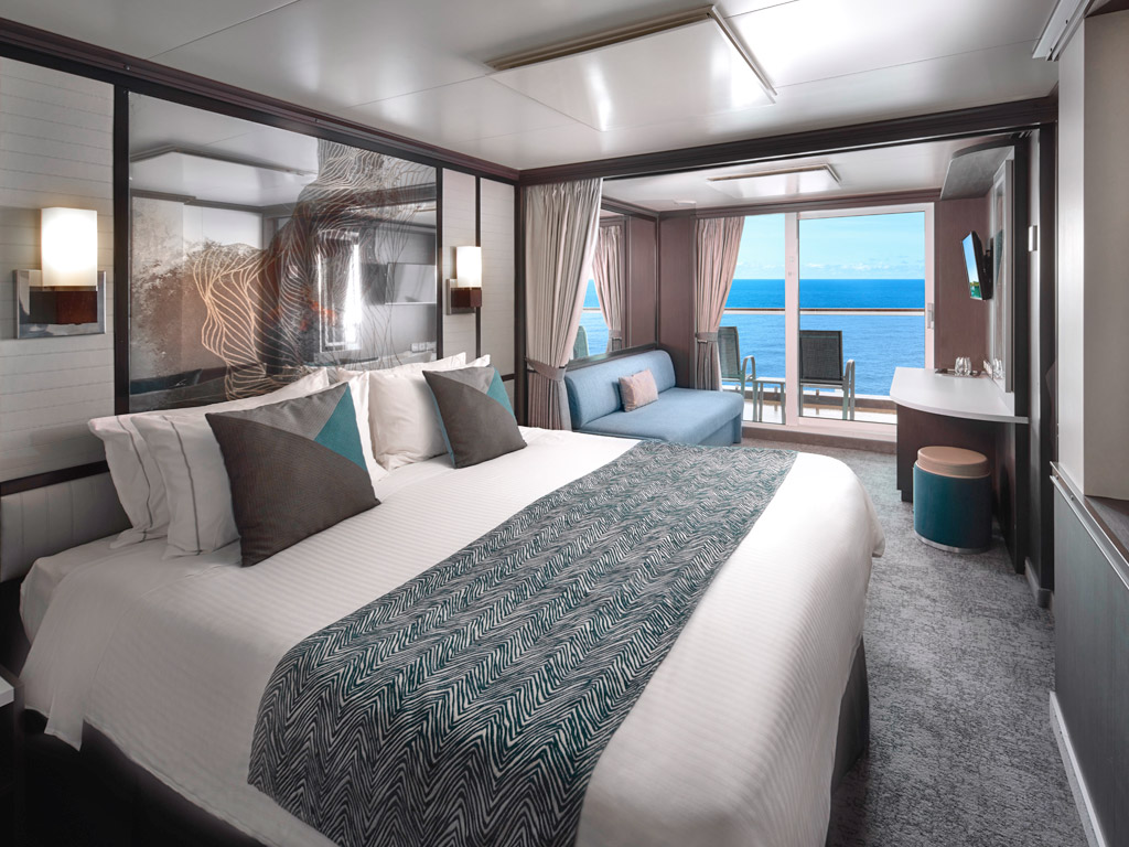 Norwegian Pearl - Club Mini-Suite mit Balkon