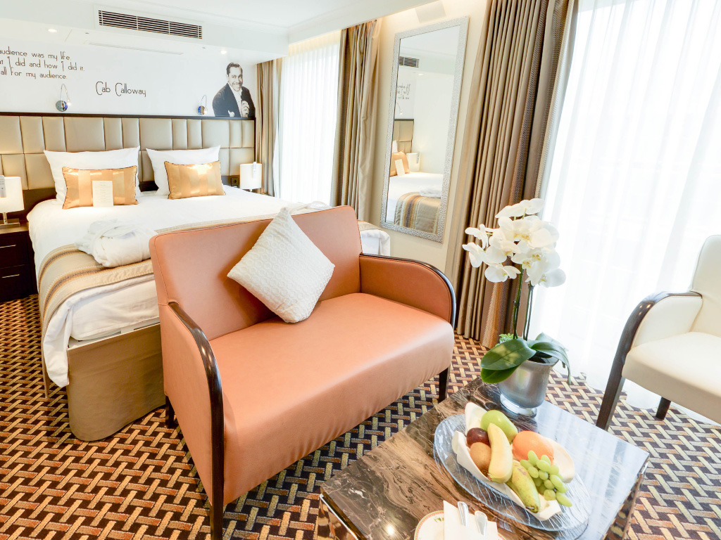 MS River Voyager - Deluxe Außenkabine mit franz. Balkon