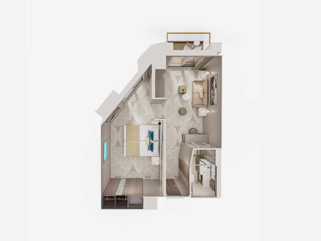 Norwegian Prima - Familien Suite mit Balkon