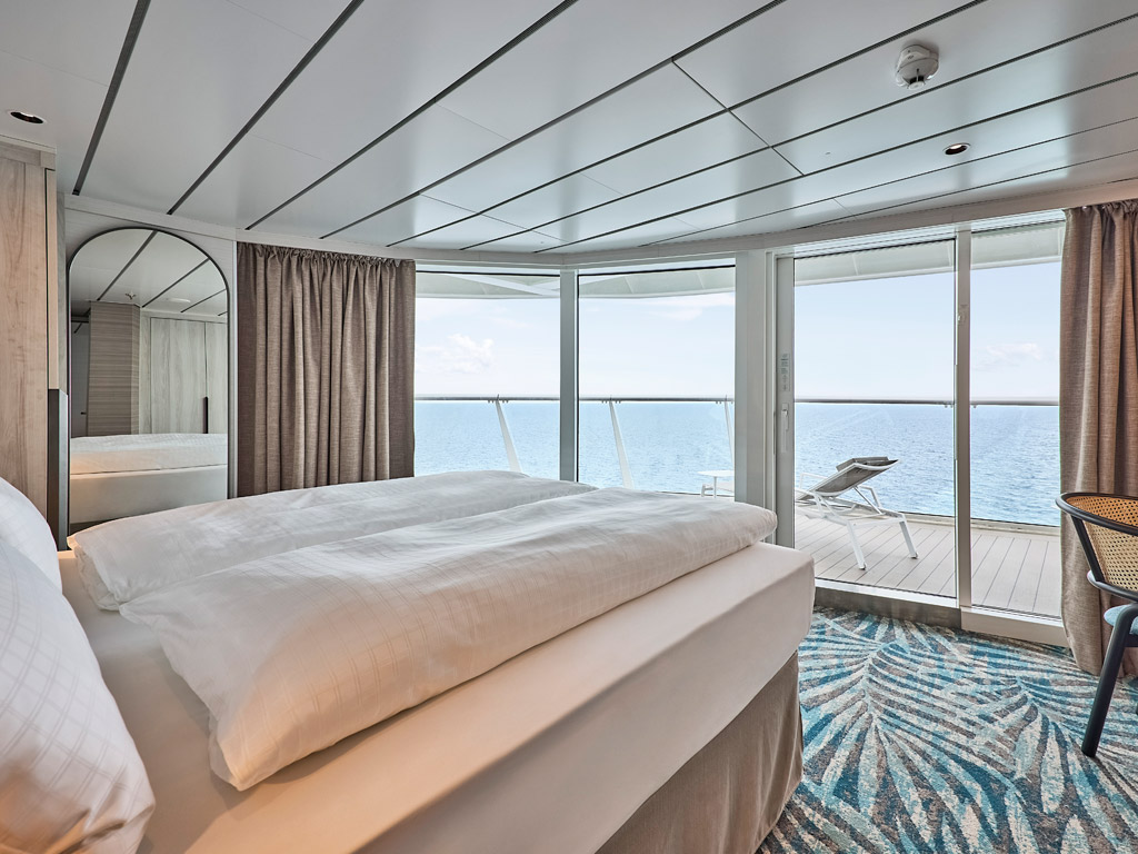 Mein Schiff Relax - Fernweh Suite mit Veranda