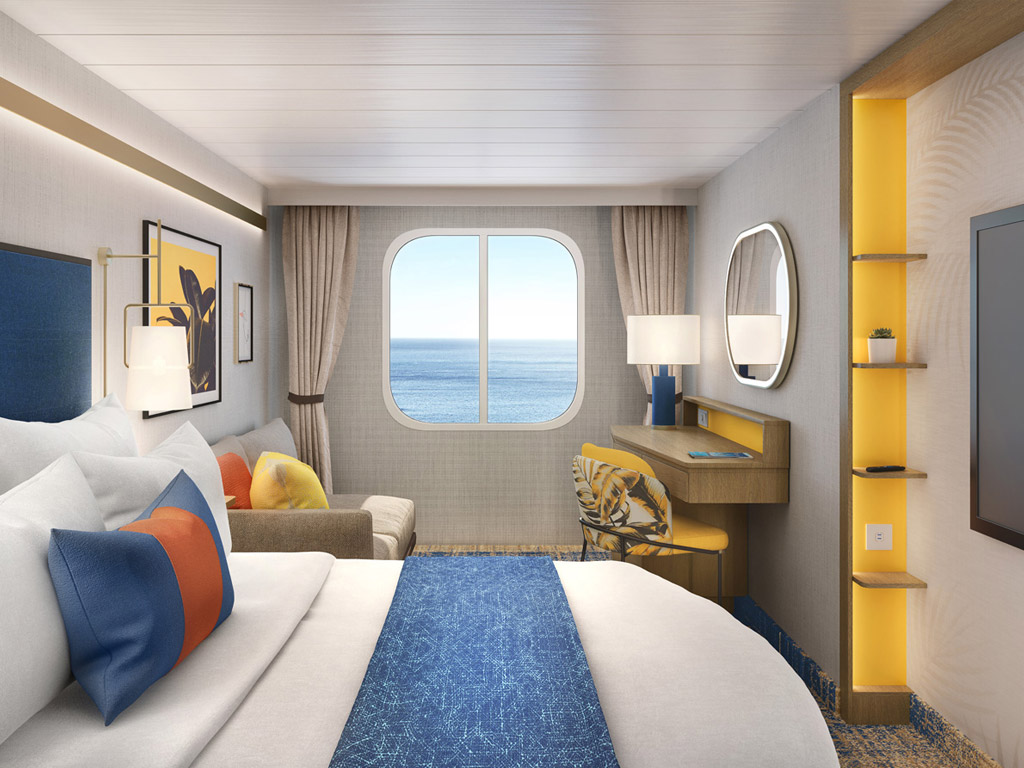 Star of the Seas - Außenkabine mit Fenster (nicht zu öffnen)