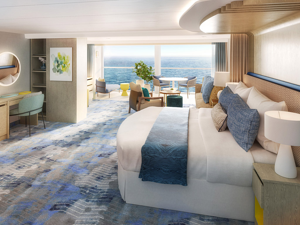 Legend of the Seas - Infinite Grand Suite mit absenkbarer Fensterfront