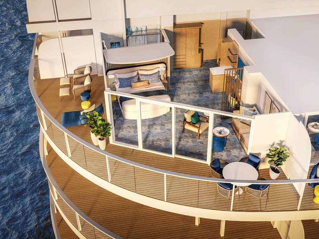 Legend of the Seas - Sunset Corner Suite mit Balkon