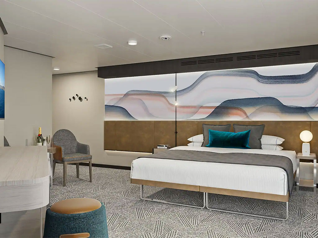 Norwegian Aura - Suite mit Balkon am Heck