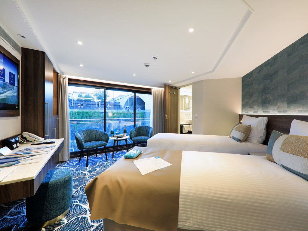 MS Anna Katharina - Suite mit franz. Balkon
