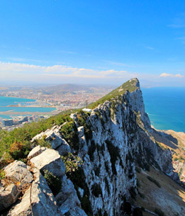Beispielhafte Impression eines Stopps in Gibraltar