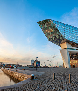Beispielhafte Impression eines Stopps in Antwerpen