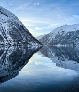 Beispielhafte Impression eines Stopps in Geiranger Fjord