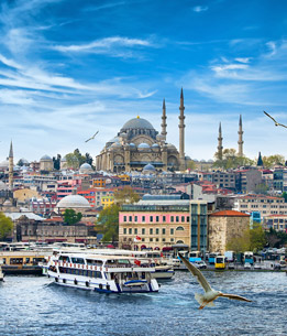 Beispielhafte Impression eines Stopps in Istanbul