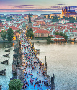 Beispielhafte Impression eines Stopps in Prag