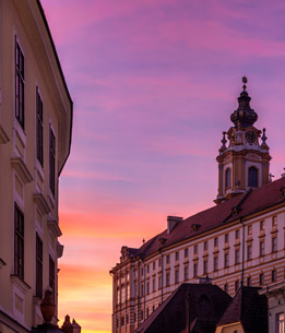 Beispielhafte Impression eines Stopps in Melk