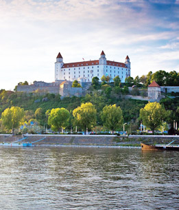 Beispielhafte Impression eines Stopps in Bratislava