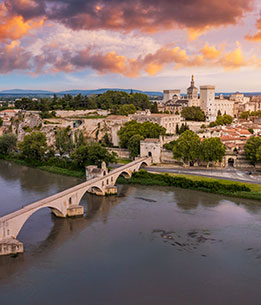 Beispielhafte Impression eines Stopps in Avignon