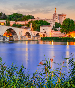 Beispielhafte Impression eines Stopps in Avignon