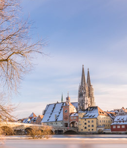 Beispielhafte Impression eines Stopps in Regensburg