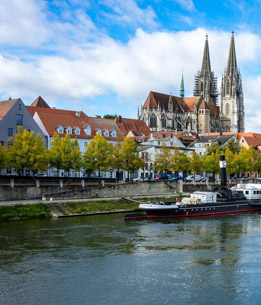 Beispielhafte Impression eines Stopps in Regensburg