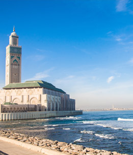 Beispielhafte Impression eines Stopps in Casablanca