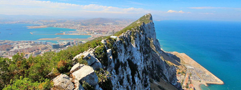 Beispielhafte Impression eines Stopps in Gibraltar