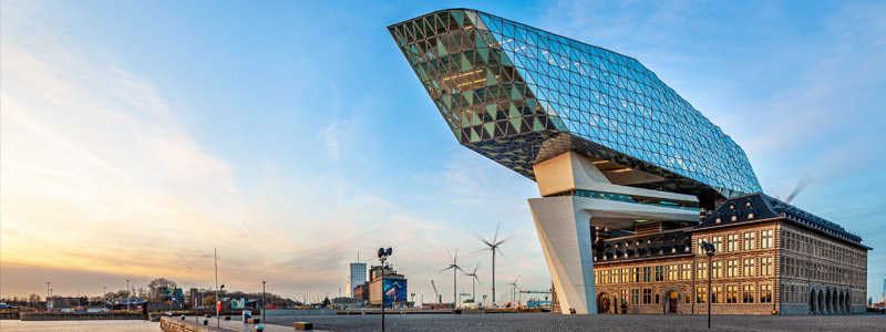 Beispielhafte Impression eines Stopps in Antwerpen