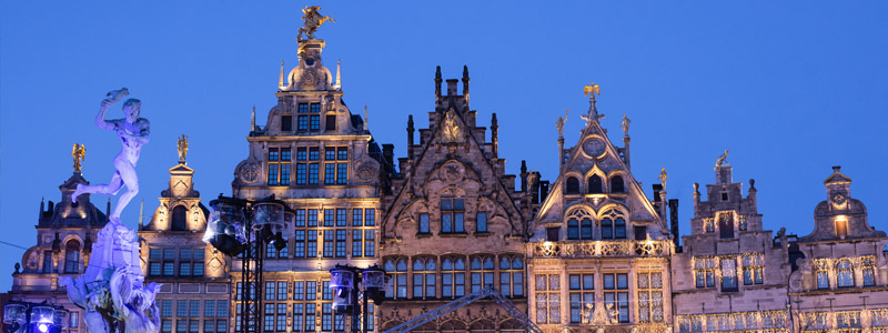 Beispielhafte Impression eines Stopps in Antwerpen