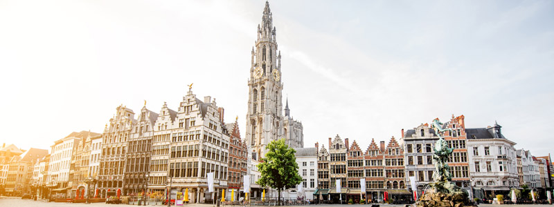 Beispielhafte Impression eines Stopps in Antwerpen