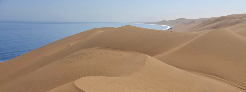 Beispielhafte Impression eines Stopps in Walvis Bay