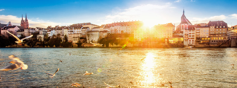 Beispielhafte Impression eines Stopps in Basel