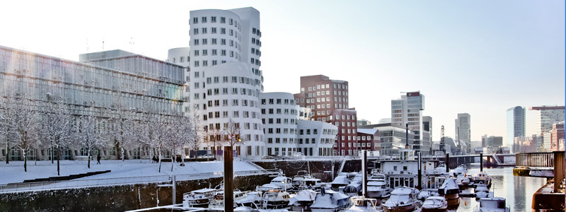 Beispielhafte Impression eines Stopps in Düsseldorf