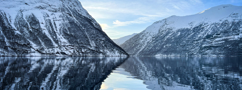 Beispielhafte Impression eines Stopps in Geiranger Fjord
