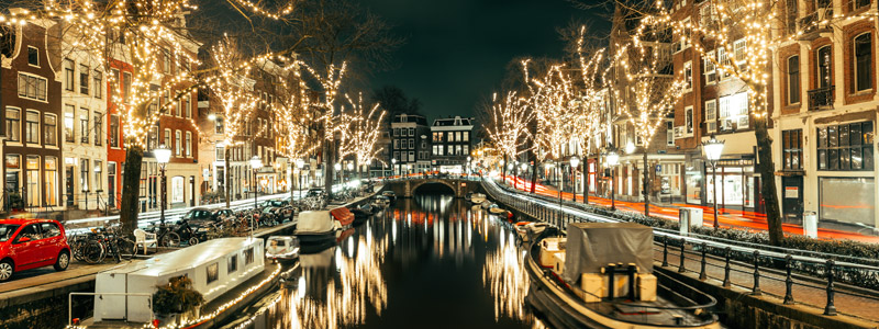 Beispielhafte Impression eines Stopps in Amsterdam