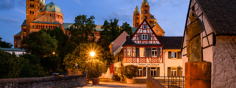 Beispielhafte Impression eines Stopps in Speyer