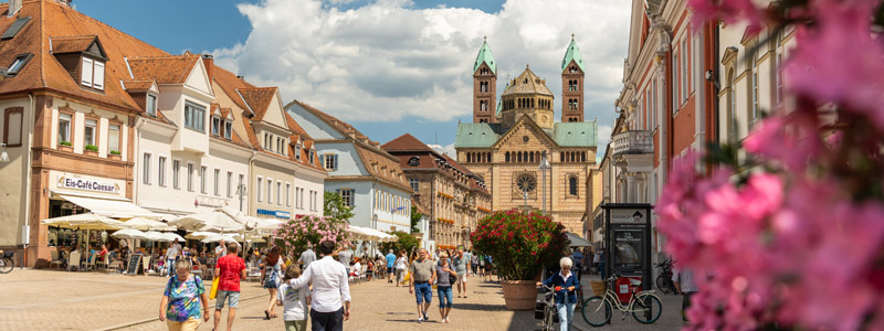 Beispielhafte Impression eines Stopps in Speyer