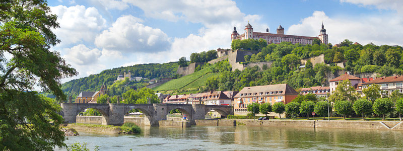 Beispielhafte Impression eines Stopps in Würzburg